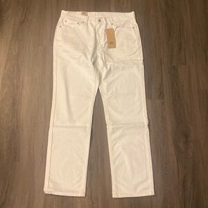 Men’s Levi’s 541 Athletic Taper White Stretch Jean 33X32 **NWT**